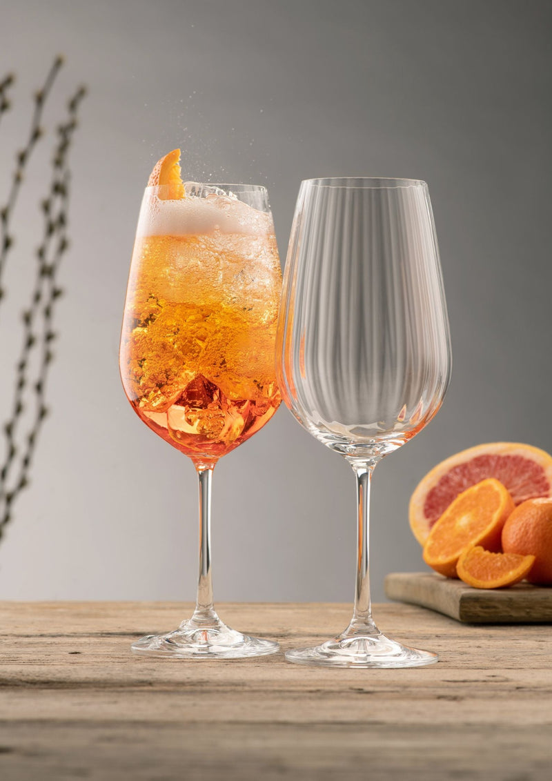 Erne Spritz/Cocktail Glass Pair