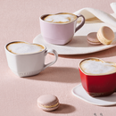 Set of 4 Stoneware Heart Mugs
