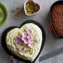 25cm Heart Springform Cake Tin