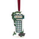 Irish Christmas Phone Box Hanging Decoration