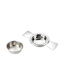 Stainless Steel Tea Strainer and Stand