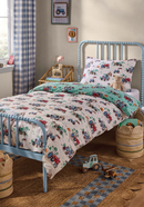 Vintage Tractors Duvet Cover Set - Cream