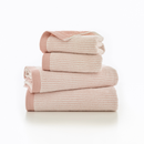 Willow Weave Stripe Towel - Pink