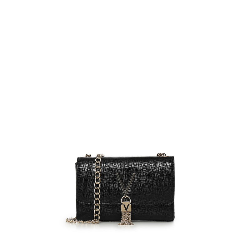 Divina Pochette Bag - Black/gold