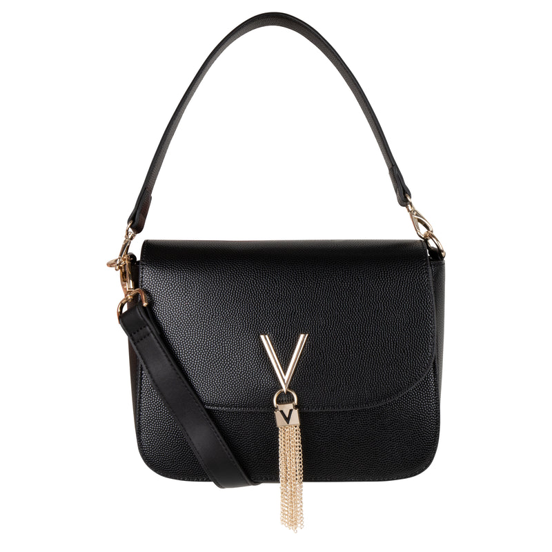 Divina Shoulder Bag - Black/gold