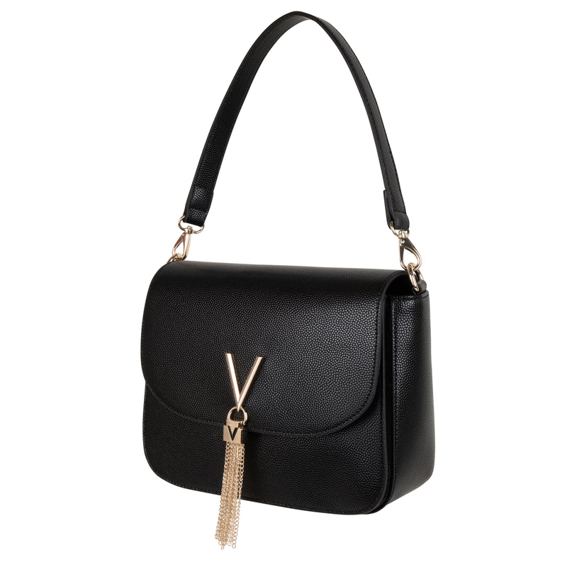Divina Shoulder Bag - Black/gold