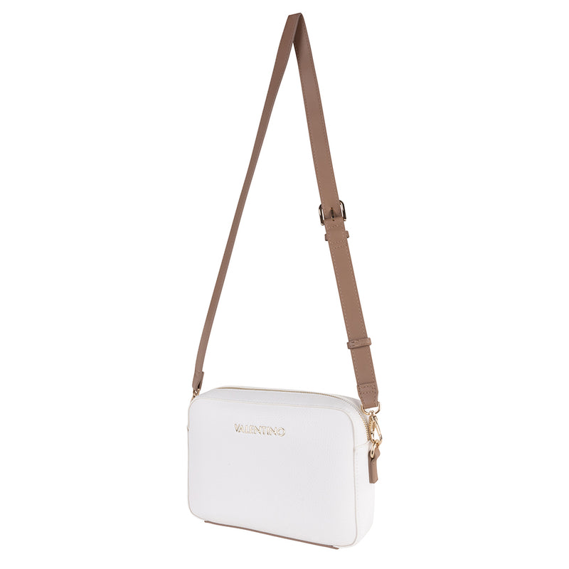 Alexia Camera Bag - White Leather