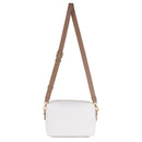 Alexia Camera Bag - White Leather