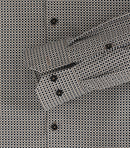 Modern Fit Print Shirt - Brown