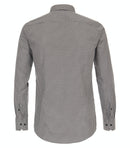 Modern Fit Print Shirt - Brown