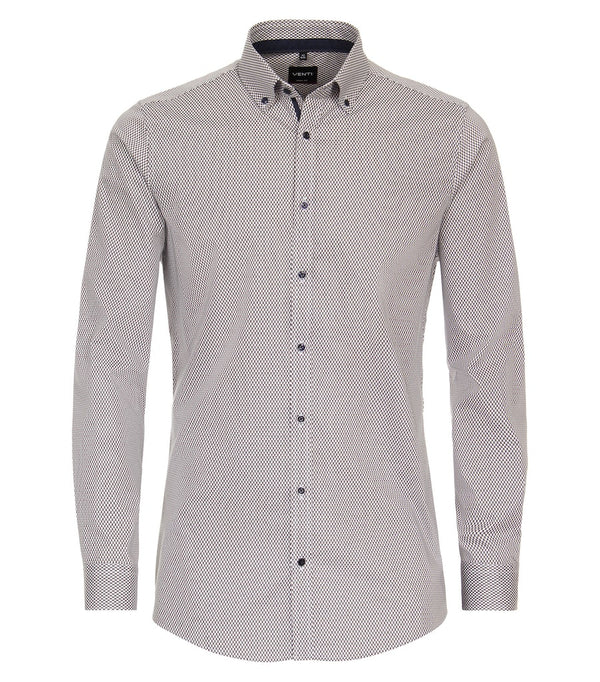 Body Fit Shirt - Brown