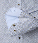 Long Sleeve Body Fit Shirt - Blue