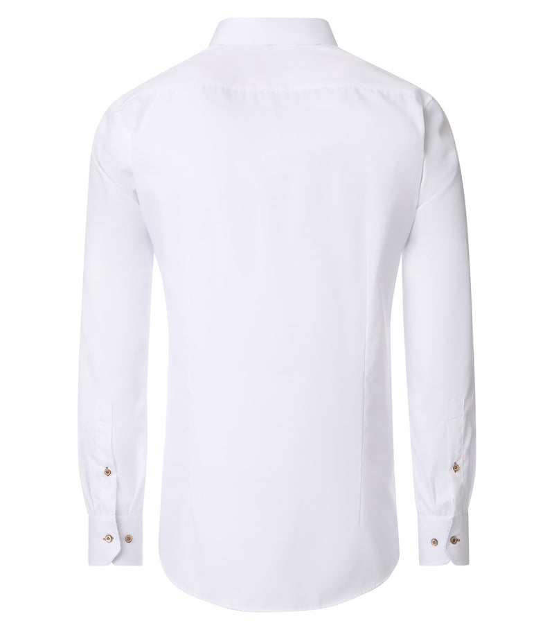 City Plain Shirt - White