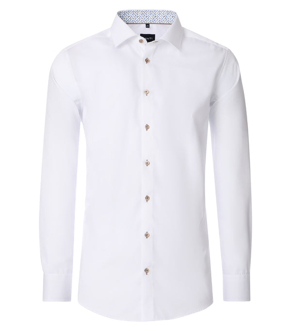 City Plain Shirt - White