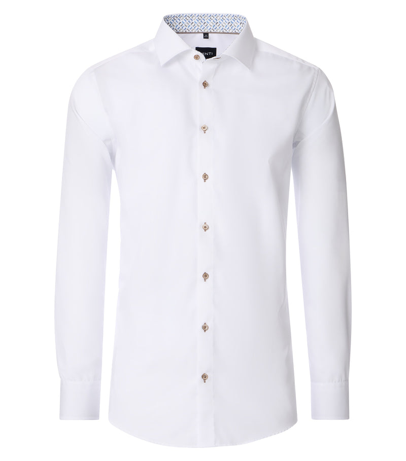 City Plain Shirt - White