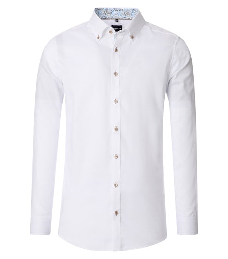 City Plain Shirt - White