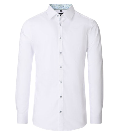 City Plain Shirt - White