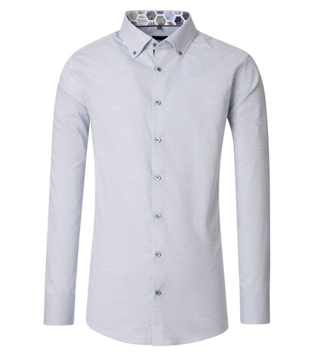 City Plain Shirt - Blue