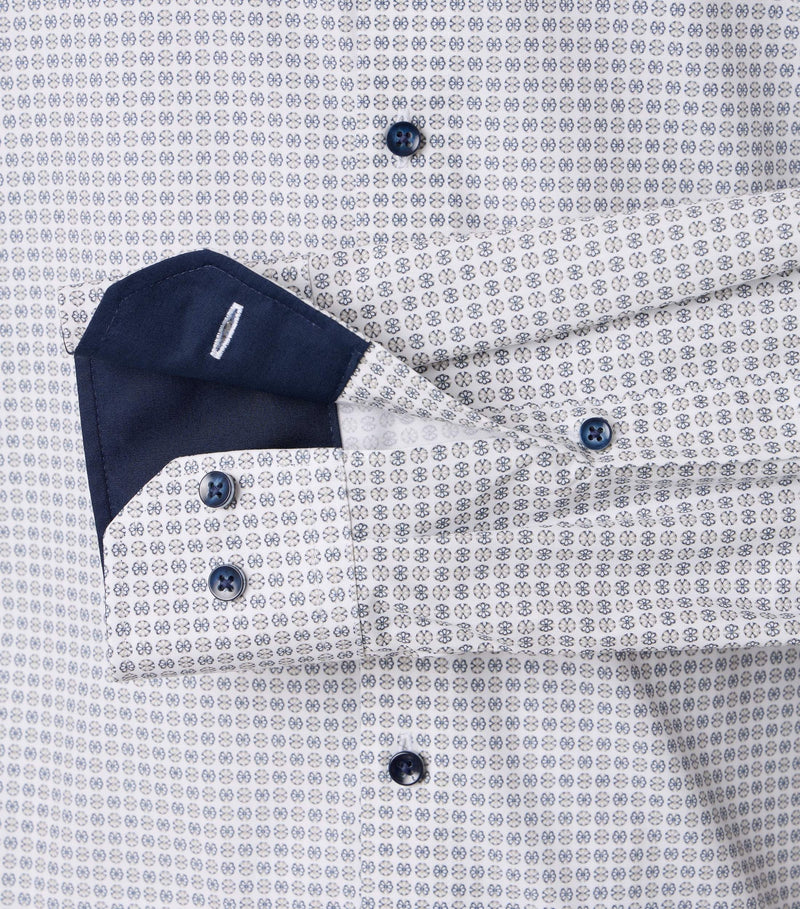 City Print Shirt - Beige