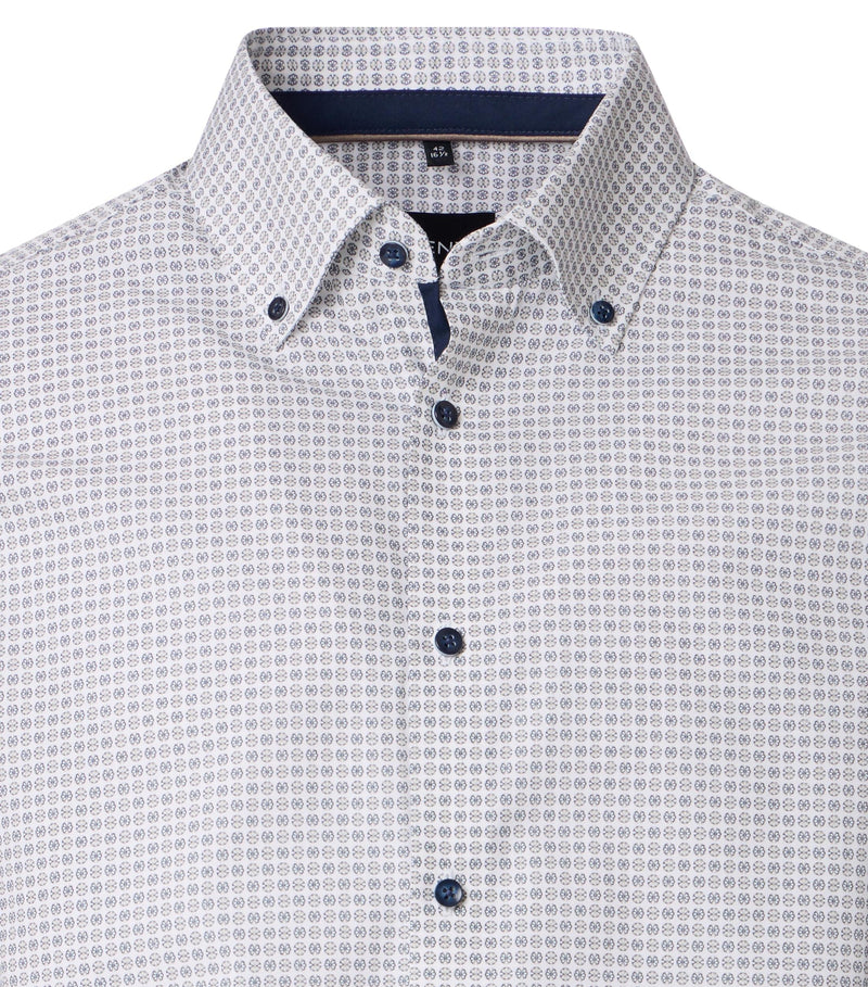 City Print Shirt - Beige