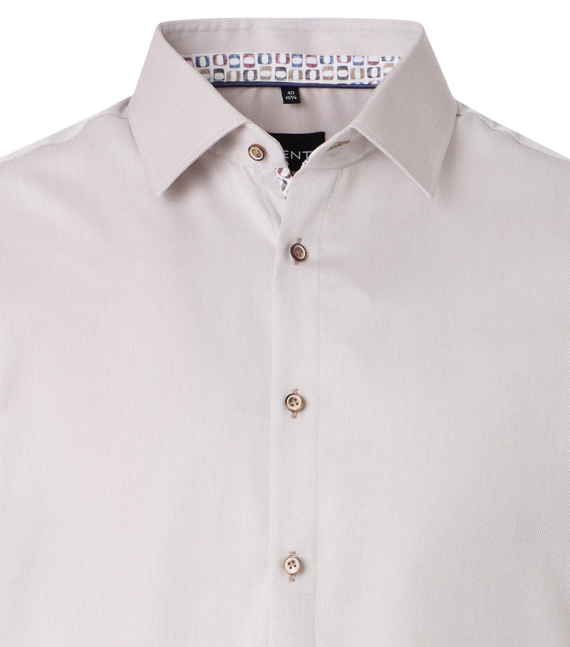 City Plain Shirt - Beige