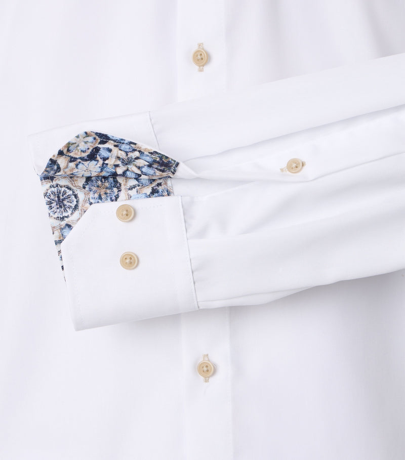 City Plain Shirt - White