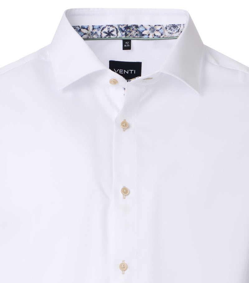 City Plain Shirt - White