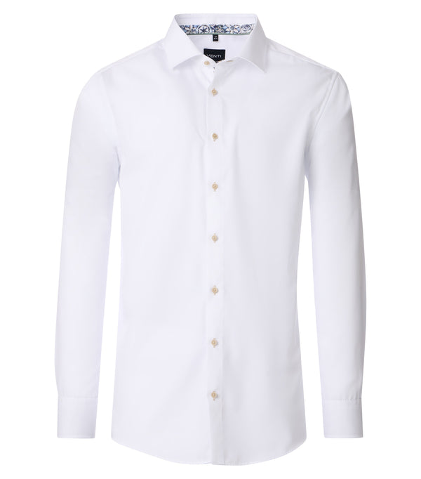 City Plain Shirt - White