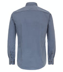 Modern Fit Plain Shirt - Blue