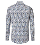 City Print Shirt - Blue