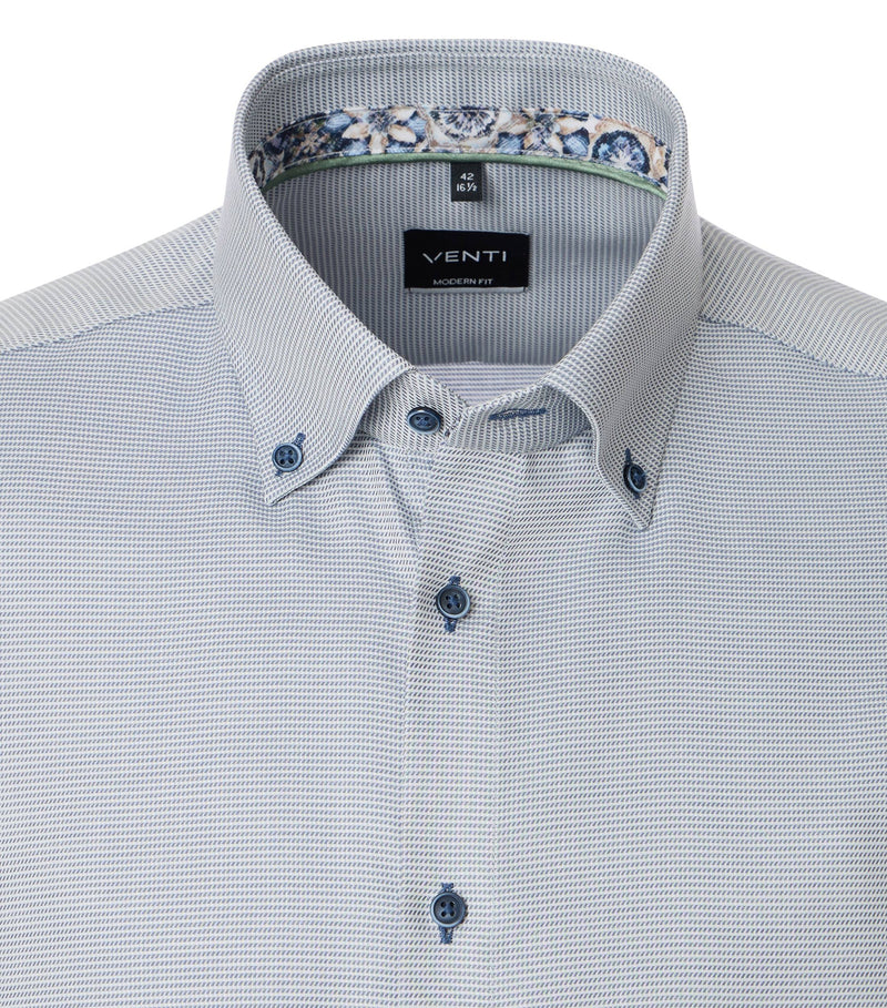 City Plain Shirt - Blue