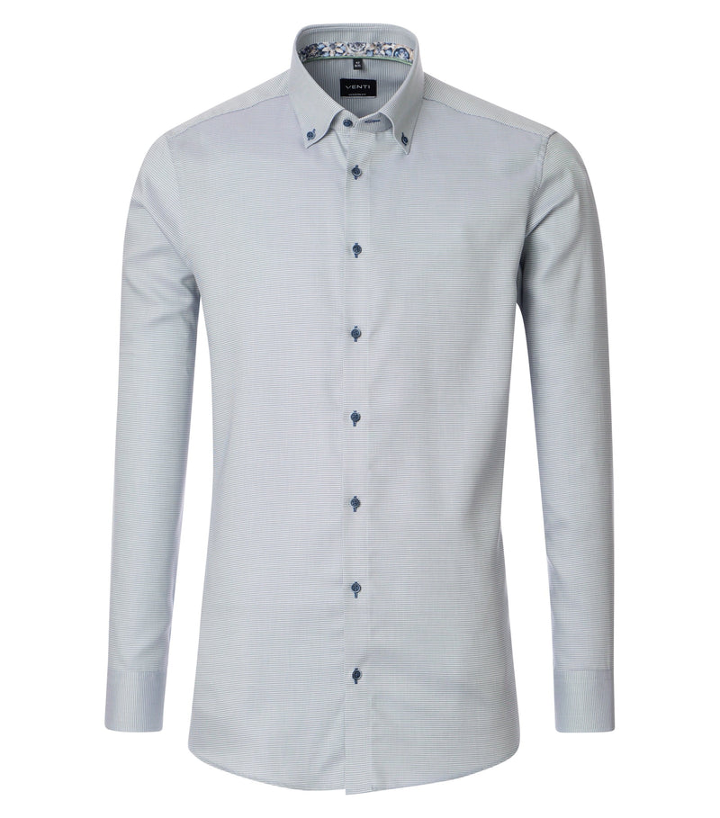 City Plain Shirt - Blue