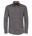 Modern Fit Plain Shirt - Brown