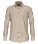 Modern Fit Plain Shirt - Yellow