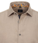 Modern Fit Plain Shirt - Yellow