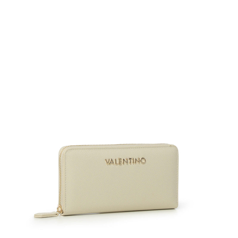 Divina Zip Around Wallet - Ecru