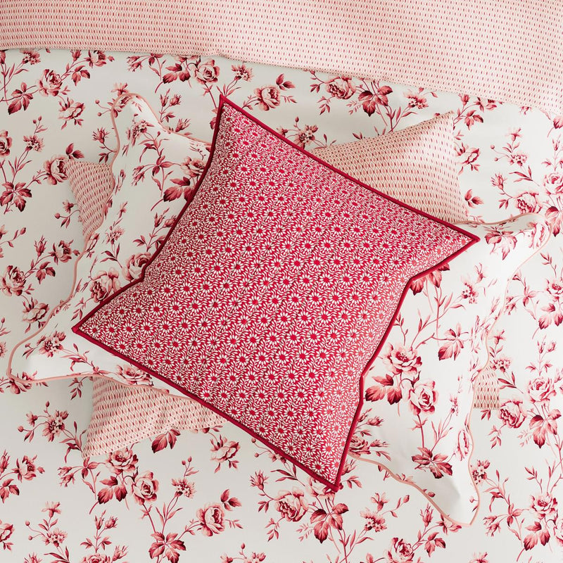 Rosalie Cushion 45x45 - Red