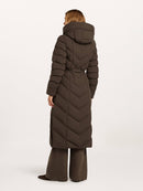 Valea Long Coat - Dark Chocolate