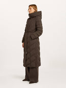 Valea Long Coat - Dark Chocolate