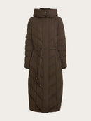 Valea Long Coat - Dark Chocolate