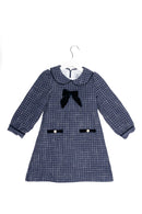 Victoria Boucle Dress - Navy