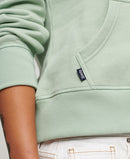 Essential Logo Hoodie - Linen Green