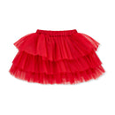 Layla Tulle Skirt Set - Vibrant Red