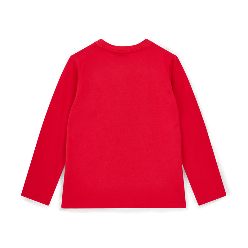 Lexi Check Bow Short Set - Vibrant Red