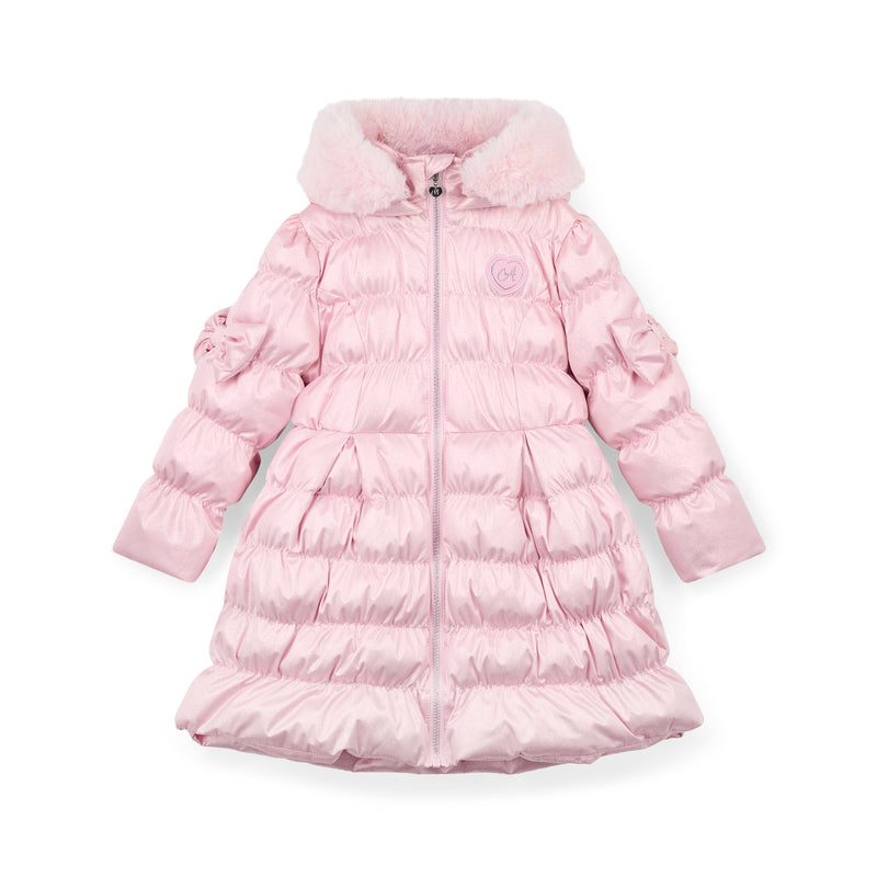 Montana Padded Metallic Jacket - Pink Fairy