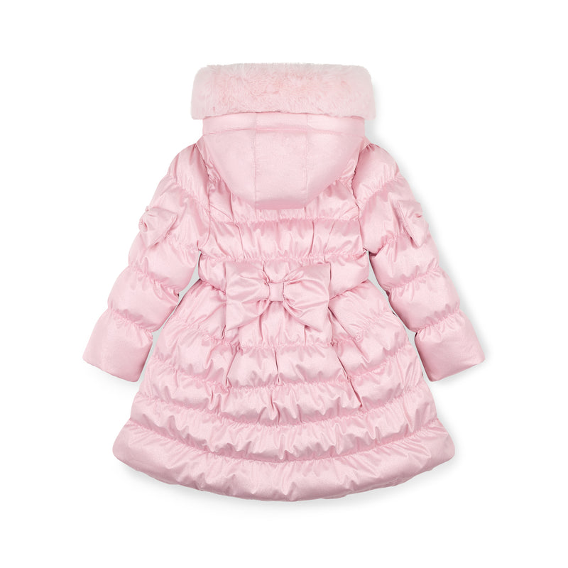Montana Padded Metallic Jacket - Pink Fairy