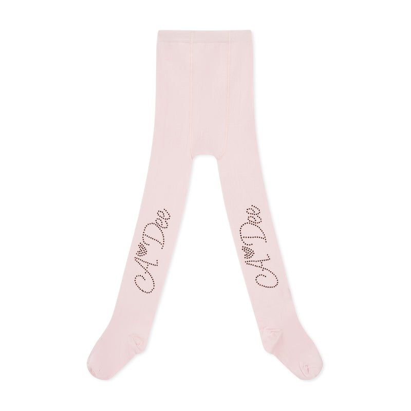 Lumi Diamante ADee Logo Tights - Pink Fairy