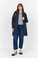 SOFT KNIT CARDIGAN - Navy