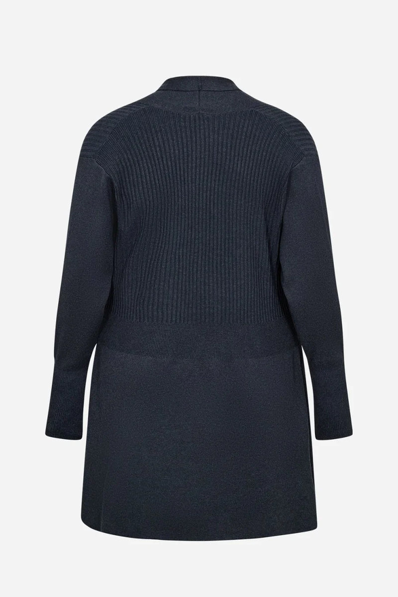 SOFT KNIT CARDIGAN - Navy