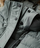 Fuji Longline Puffer Jacket - Balsam Green